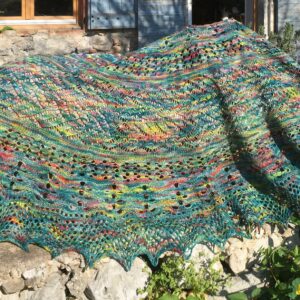 Patron tricot – Châle Elpis
