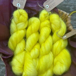 Kid Mohair Lace – Jaune éclatant
