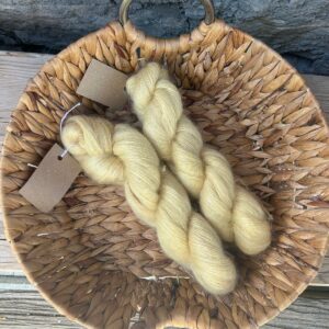 Kid Mohair Lace – Beige crème (64% mohair / 36% soie)