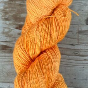 Mérinos non superwash torsadé 20.5 microns - orange