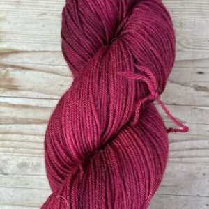 Mérinos non superwash 20.5 microns - rouge foncé