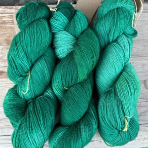 Mérinos non superwash torsadé 20.5 microns - vert sapin